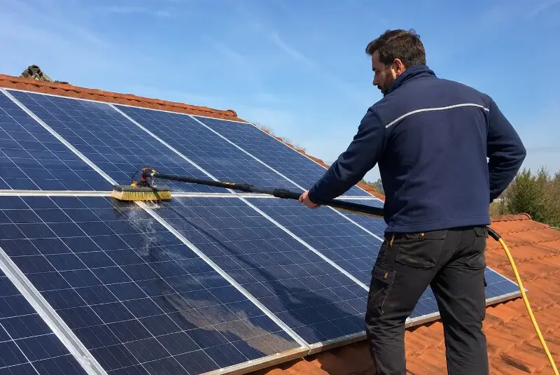 Nettoyage et entretien de panneaux solaires à Méounes-lès-Montrieux