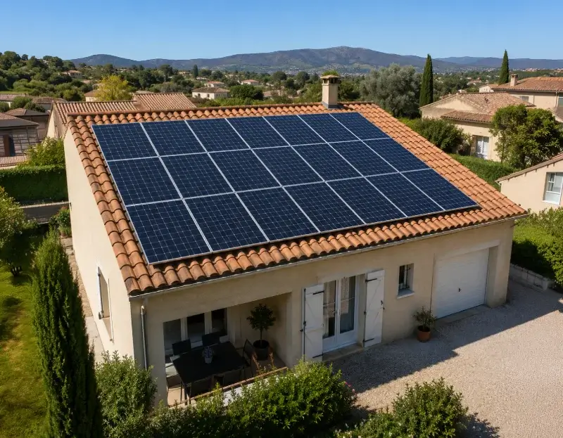 Prime à l'autoconsommation panneaux solaires Méounes-lès-Montrieux — aide financière de l'État